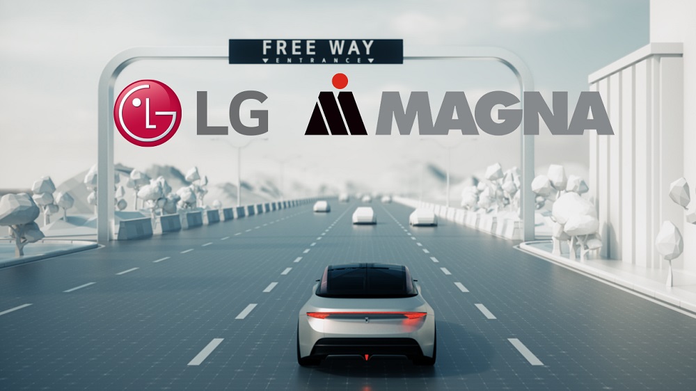 LG anuncia colaboración técnica con magna para el futuro de la movilidad