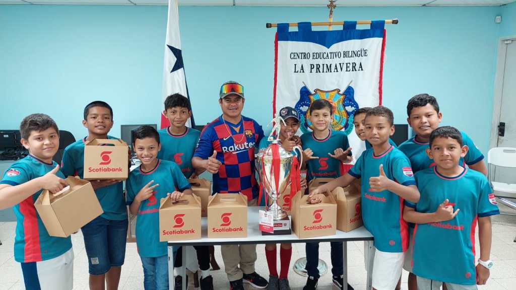 Campeones de la primera edición del Campeonato Nacional Infantil Scotiabank Fútbol Club vivieron experiencia virtual con el FC&nbsp;Barcelona