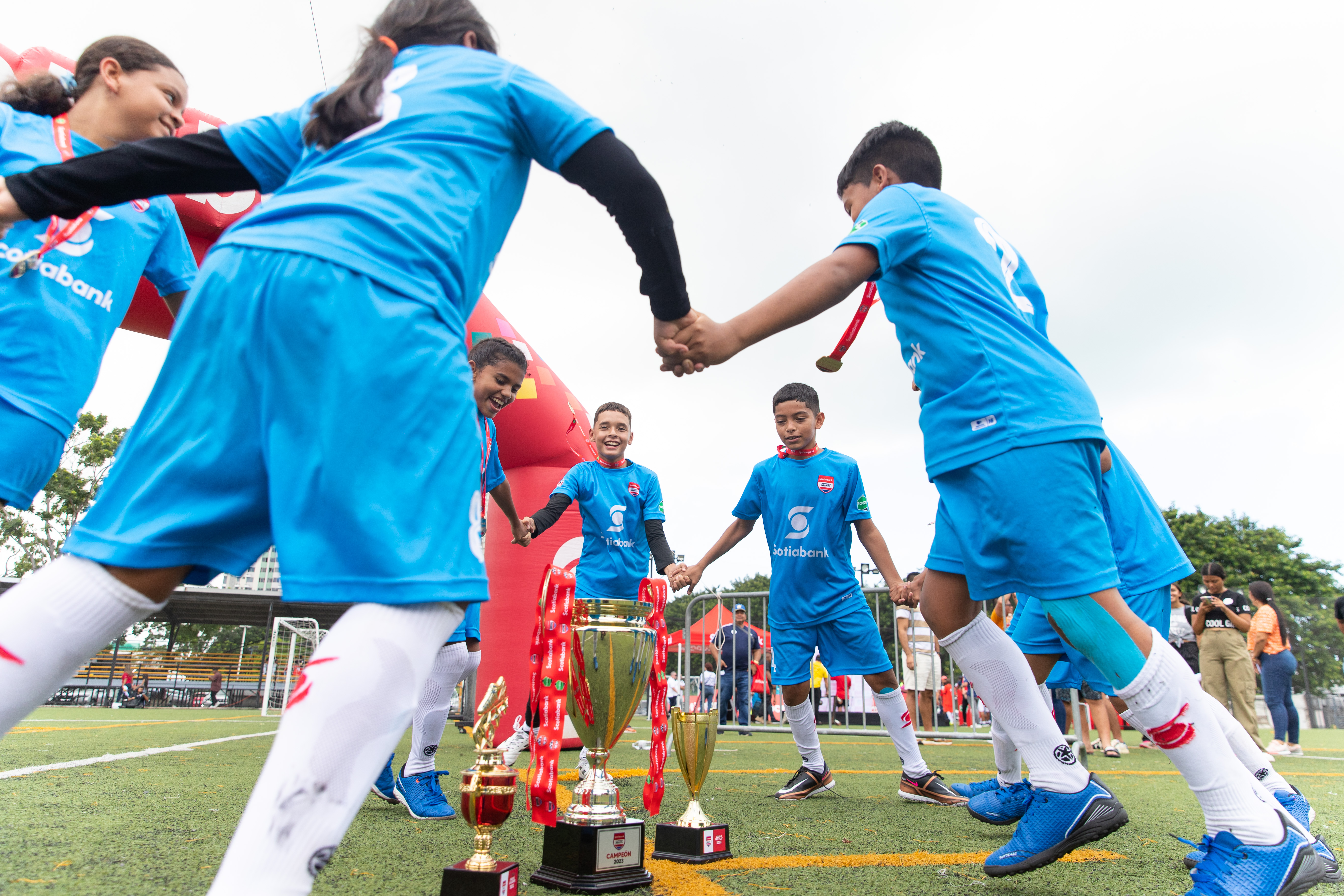 Escuela Bilingüe Ildaura Vieto de Pesé ganó la segunda edición del Campeonato Nacional Infantil Scotiabank Sub-11