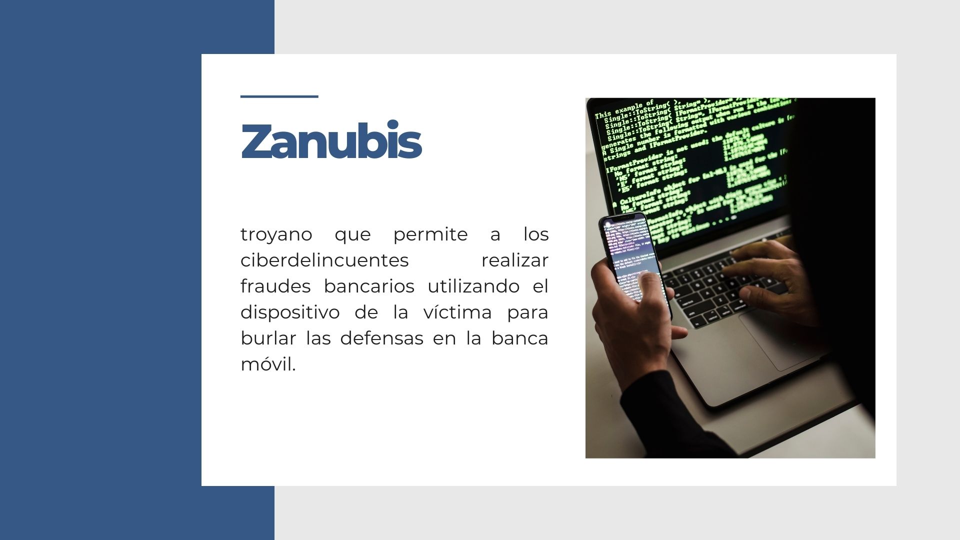 Zanubis: nuevo troyano bancario que acecha a usuarios de banca móvil